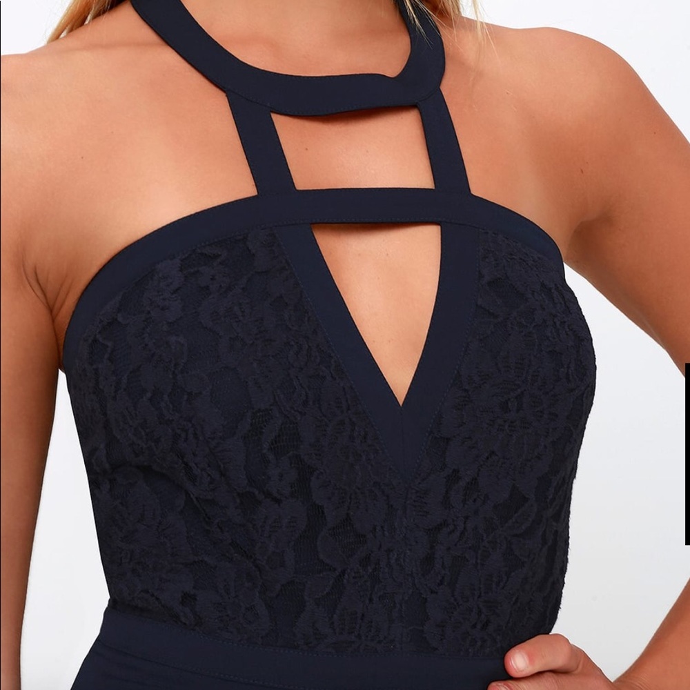 LULUS lace bodycon dress - Picture 4 of 8